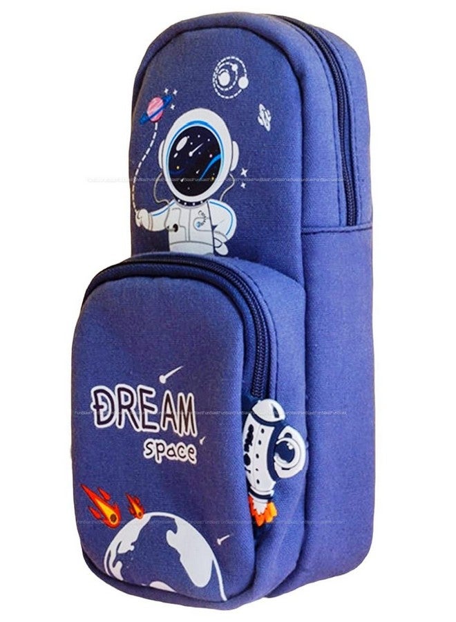 FunBlast Pencil Case for Kids, Multipurpose Zipper Pencil Pouch for Kids, Pencil Box for Kids, Pencil Case for Boys, Stationary Organizer for Kids, Return Gifts for Kids (Robot) - Image 1