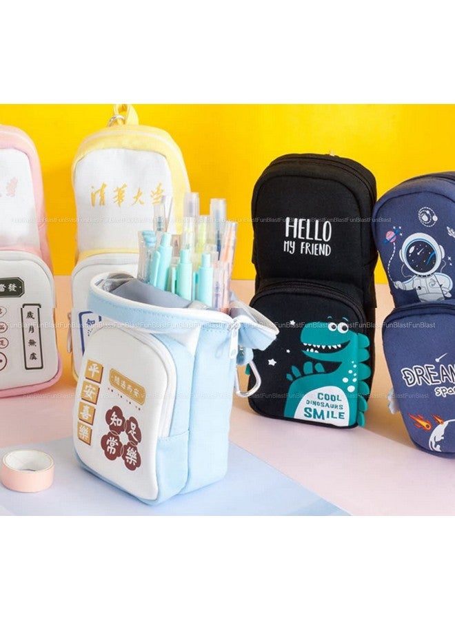 FunBlast Pencil Case for Kids, Multipurpose Zipper Pencil Pouch for Kids, Pencil Box for Kids, Pencil Case for Boys, Stationary Organizer for Kids, Return Gifts for Kids (Robot) - Image 3