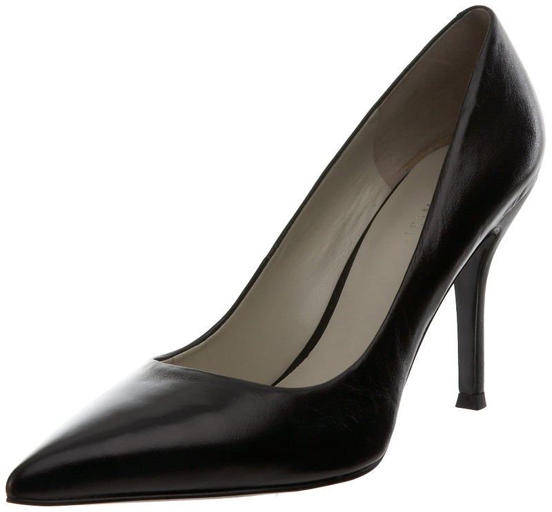 Nine West Women's Flax Pump, Black Leather, 11 - Image 4