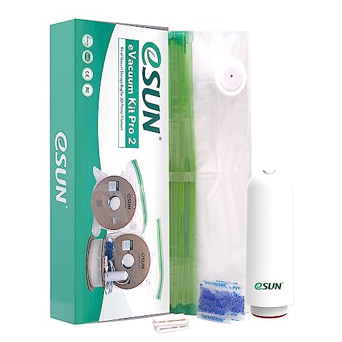 eSUN 3D Printing Filament Electronic Vacuum Storage Kit Pro 2 Spool Storage Sealing Bags Dust Proof Humidity Resistant for Keeping Filament Dry 10 Vaccum BagsKit - Image 1