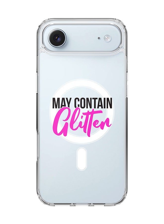 Stylizedd Classic Clear MagSafe Case for iPhone 17 Air , Hybrid Soft Case Flexible Edges Anti Drop TPU PC Gel Thin Transparent Cover [ Designed for iPhone 17 Air ] - May contain Glitter