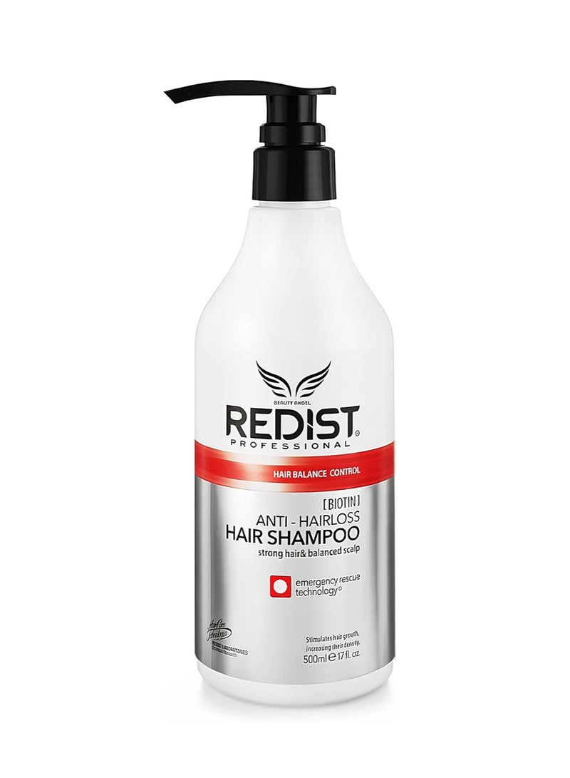 Redist Anti Hair Loss Shampoo 500ml – Strengthening Formula for Thinning Hair - Image 1