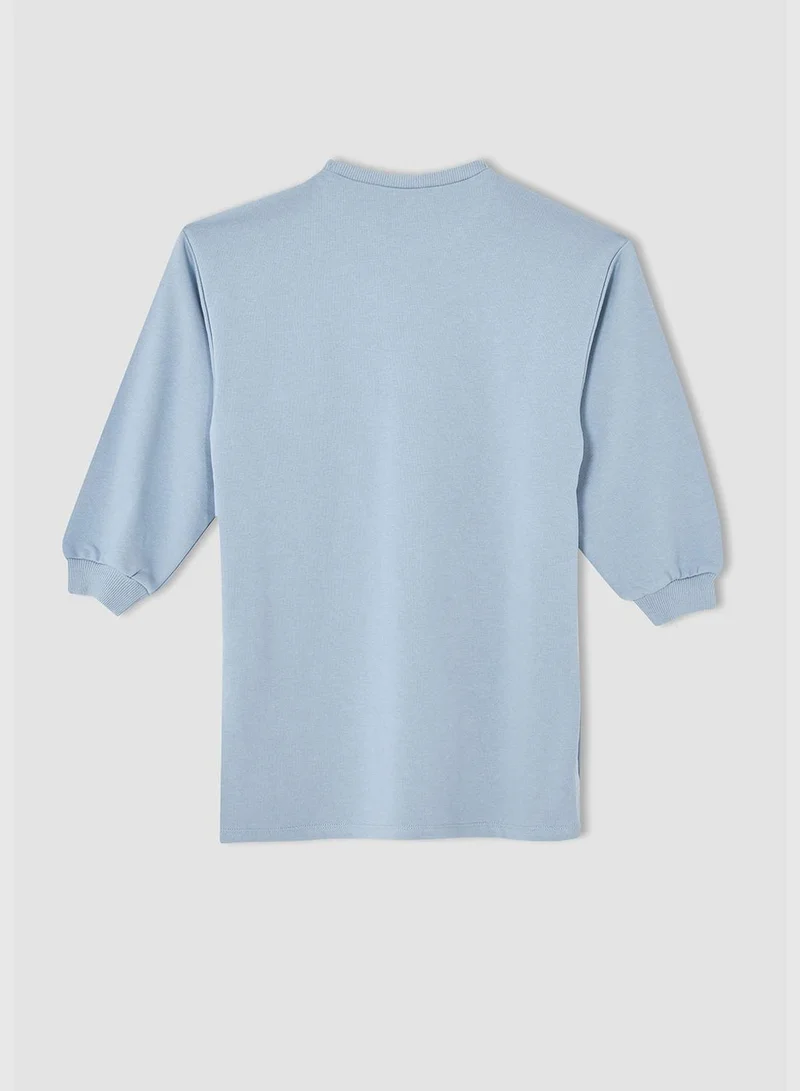 DeFacto Graphic Print Dress