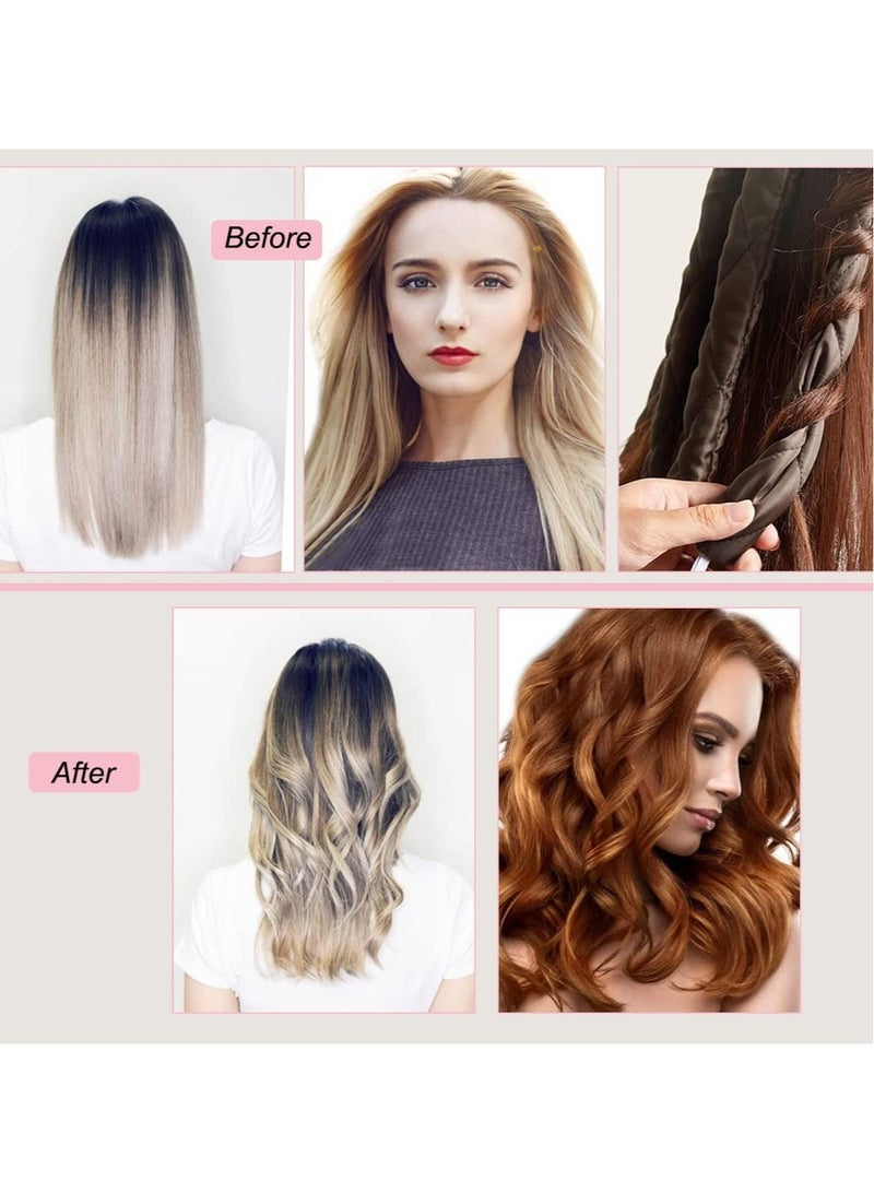 Sharpdo Heatless Hair Curlers, Octopus Curler Heatless Headband, No Heat Curling Rod Heatless Curls Headband, Soft Satin Lazy Hair Curlers, No Heat Hair Curlers for Overnight - Image 2