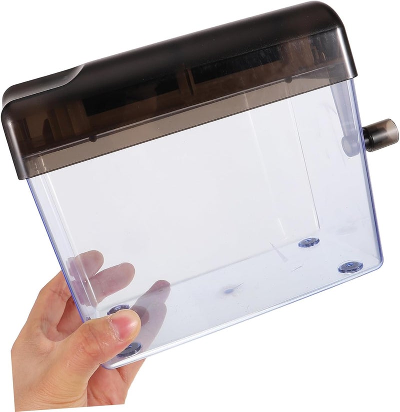 Manual Paper Shredder Small Desktop Office Supply Household A6 Hand-Crank Wear-Resistant Paper Cutter for Document Shredding - Image 4