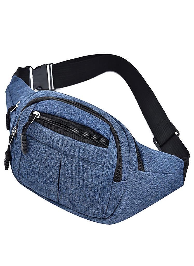Eckek - Joliann Mens And Womens Simple Leisure Oxford Sport Fitness Waist Packs - Image 1