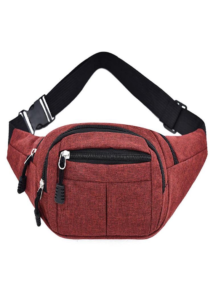 Eckek - Joliann Mens And Womens Simple Leisure Oxford Sport Fitness Waist Packs - Image 1