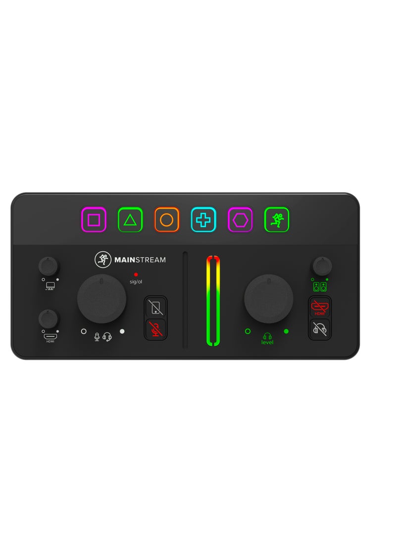 Mackie Mackie MainStream Complete Live Streaming and Video Capture Interface with Programmable Control Keys  - Image 2