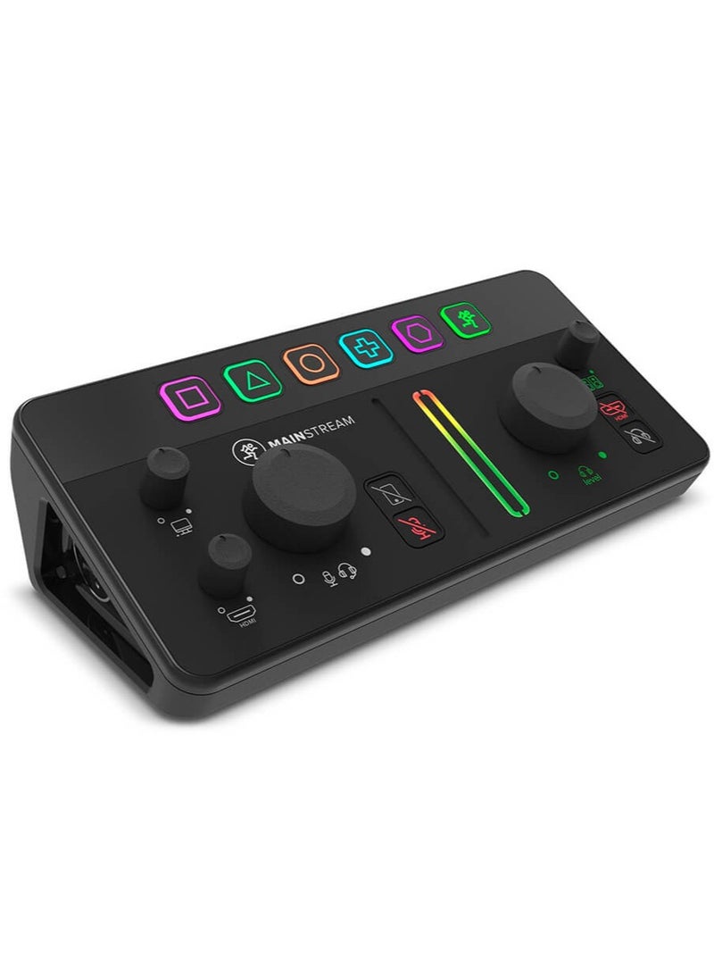 Mackie Mackie MainStream Complete Live Streaming and Video Capture Interface with Programmable Control Keys  - Image 4