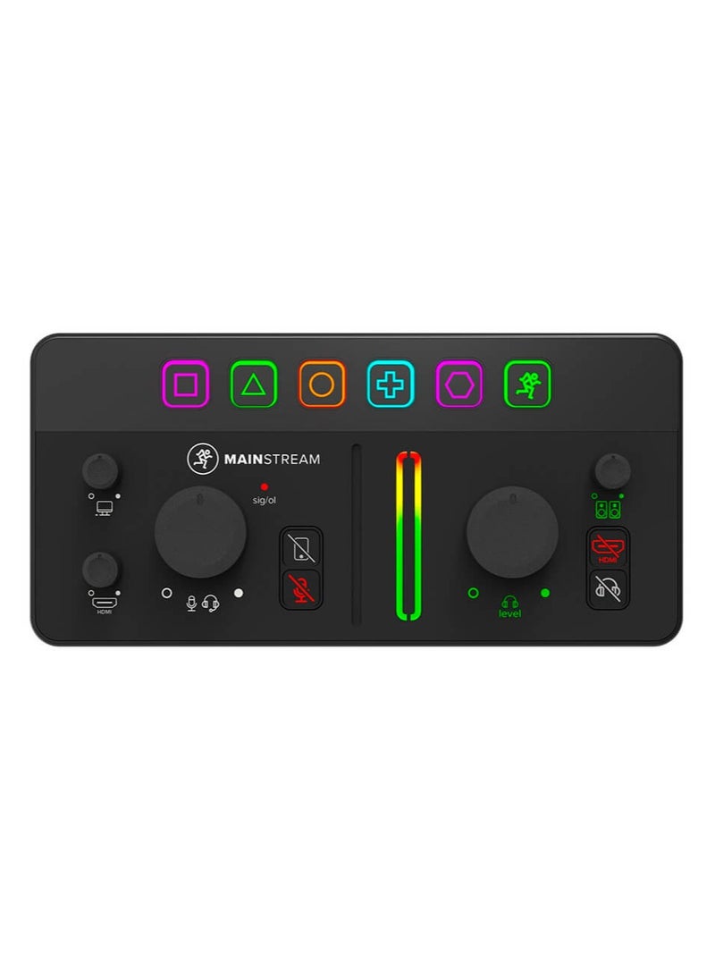 Mackie Mackie MainStream Complete Live Streaming and Video Capture Interface with Programmable Control Keys  - Image 3