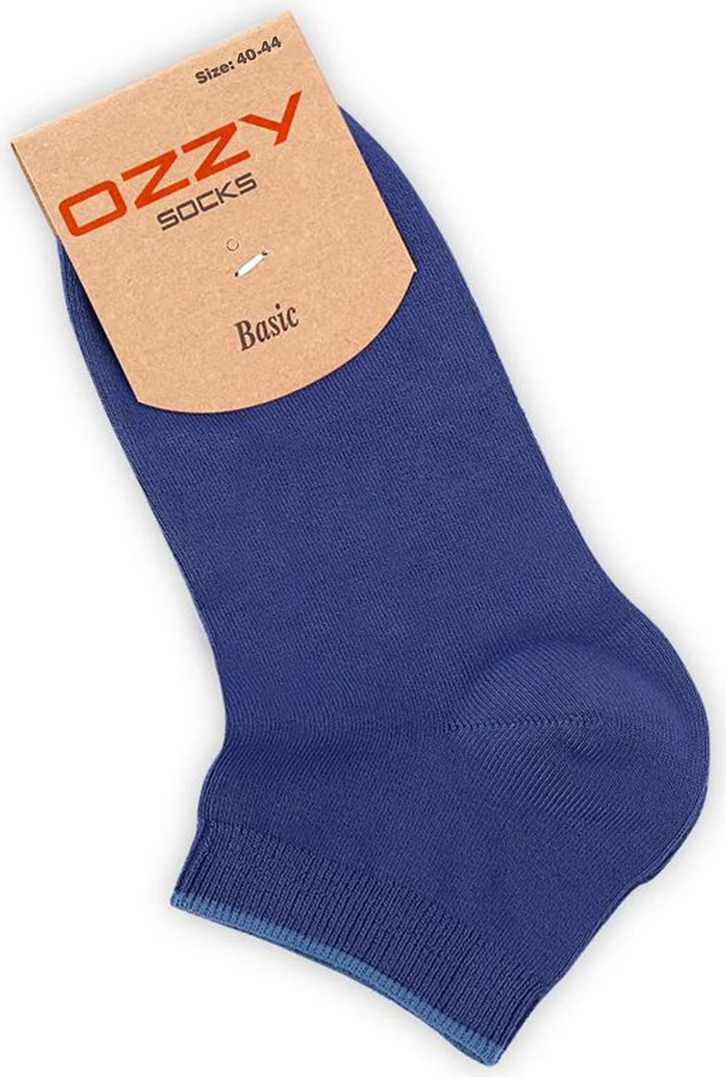 اوزي سوكس 12 Pairs Bamboo Men's Seamless Booties Socks 4 Seasons Durable Heel and Toe Dark Colors