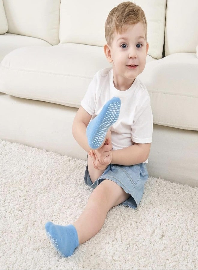 Freshfoot Cute and Colorful Anti Slip No Fall Socks With Grip,Socks for Baby Boy's and Baby Girl's (Pack of 6Pairs) - Image 3