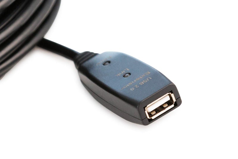 MutecPower 50 Feet Active USB Extension Cable 2.0 Male to Female with 2 Extension chipsets Signal Booster - Active Extension/Repeater Cord 15 Meters / 50 Feet - Image 5