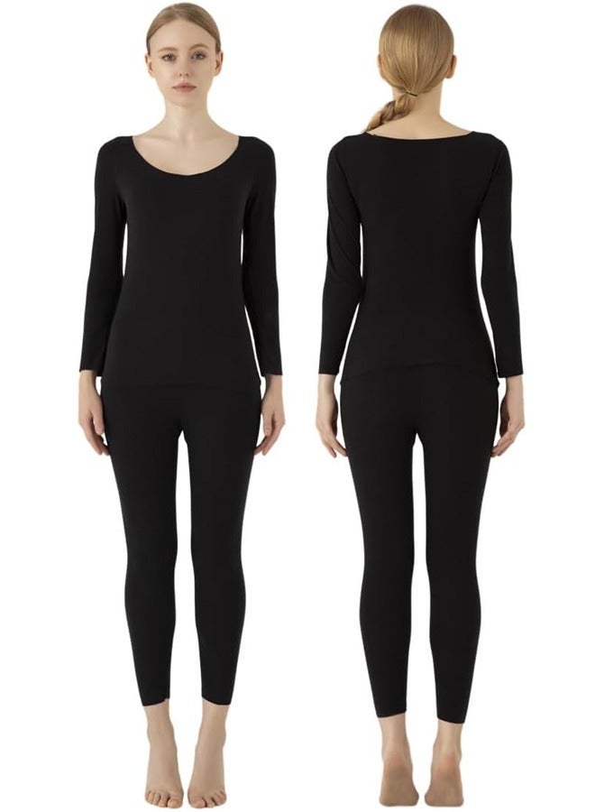 Beauenty Trackless Mulberry Silk Thermostatic Warm Long Johns Suit - Image 1