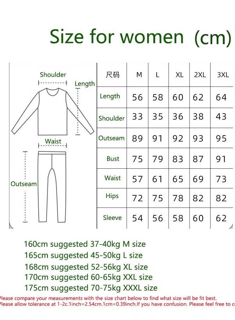 Beauenty Trackless Mulberry Silk Thermostatic Warm Long Johns Suit - Image 4