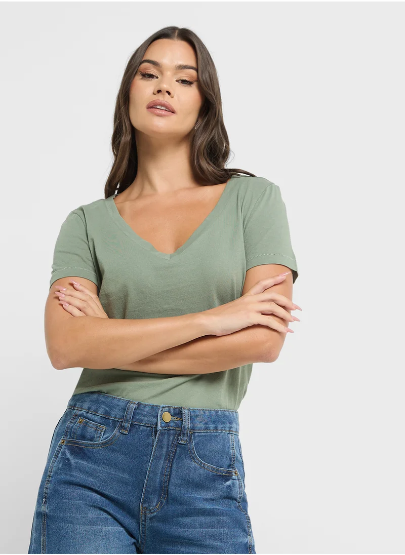 جاب Gap Green Women'S T-Shirt