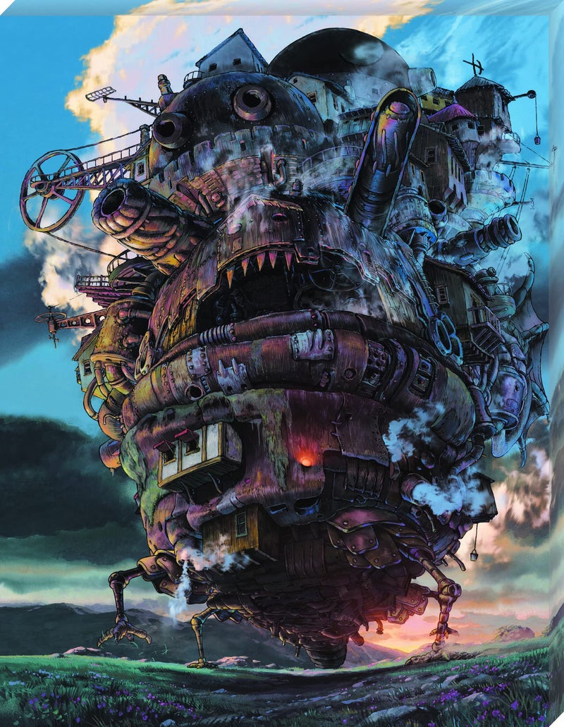 Ensky - Howl's Moving Castle - Moving Castle - Canvas Style Artboard Jigsaw Puzzle (ATB-26) - Image 1