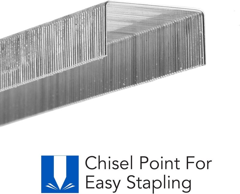 Swingline Staples, Standard, 1/4" Length, 210/Strip, 5000/Box, 2 Pack (35107) Stable inert material - Image 2