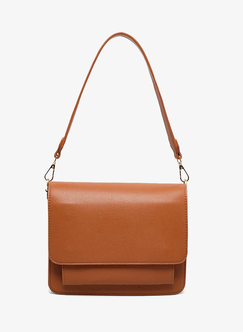 Textured Shoulder Bag