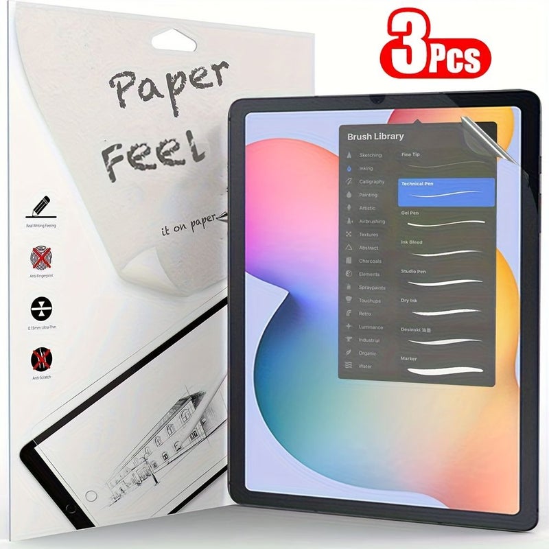 واقي شاشة من الورق المجمد (3 قطع) لجهاز iPad 11 2025 وiPad Air 13 وiPad Air 11 - Image 1