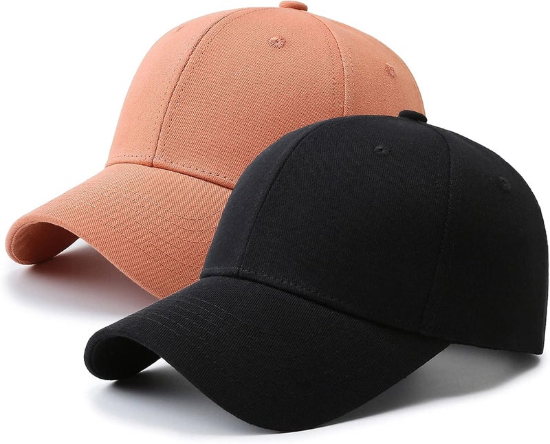 PFFY 2 Packs Baseball Cap Golf Dad Hat for Men and Women - Image 1