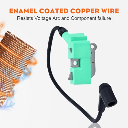 Hipa 510115601 Ignition Coil Module for Hus K760 K970 K1260 Power Cutters Repalces 580380501,544047502,5803805-01,5101156-02,510115602,544843002 - Image 5