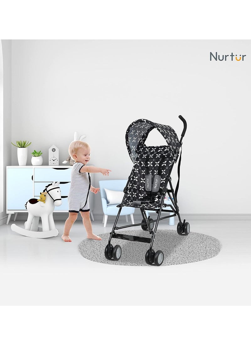 Nurtur - Rex Buggy Stroller Multicolor Lightweight With Compact Fold Canopy And Shoulder Strap 6 To 36 Months - Image 1