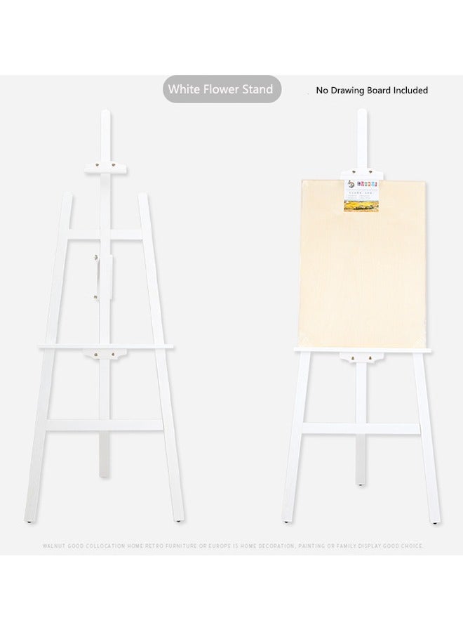 صحراء الواحة حامل رسم خشبي متين، حامل عرض قابل للطي من خشب الصنوبر، رسم خشبي، لوح رسم خشبي من خشب الزان (1.5 متر) - Image 2