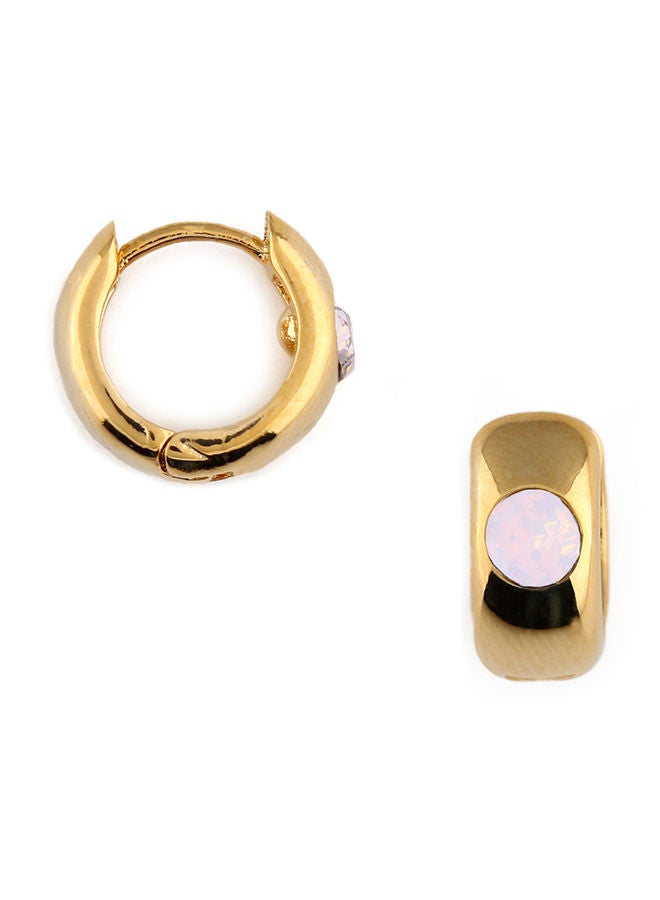 ORELIA LONDON SW Chunky Domed Earrings RWO