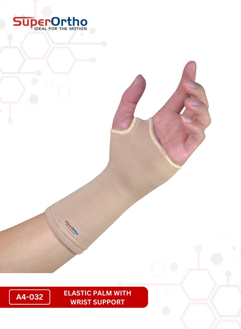 SuperOrtho Elastic Palm With Wrist Support (A4-032) Medium Size - Image 2