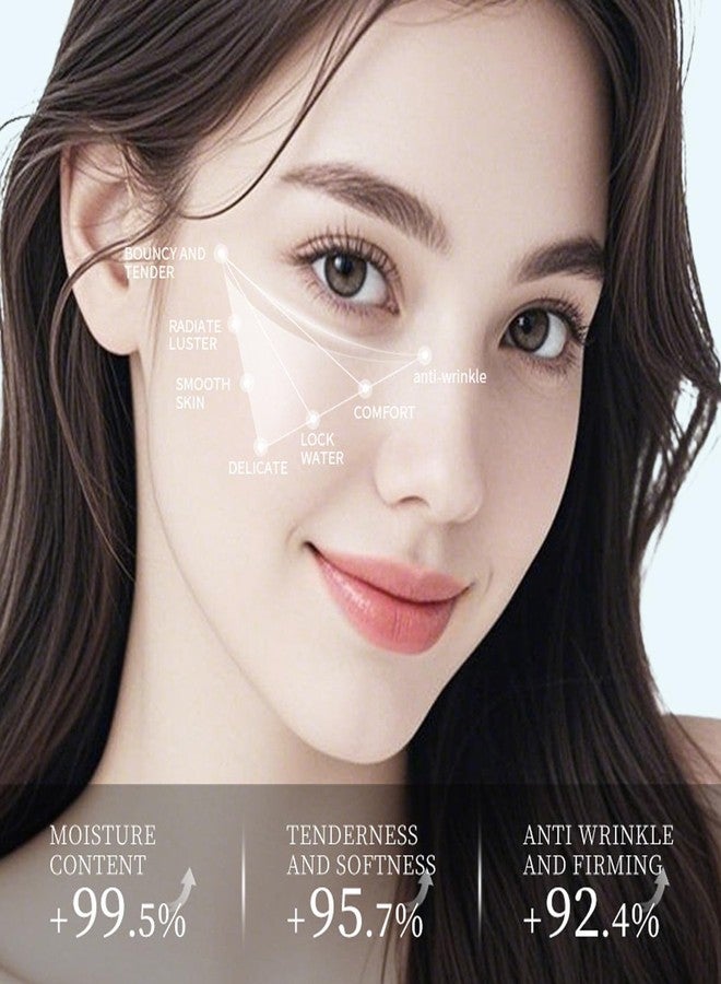 Felico Under Eye Mask Patches, 30 Pairs Collagen Hydrating Moisturizing Smoothing Gel Pads for Puffy Eyes Bags,Dark Circles,Puffiness,Fine Lines,Wrinkles,Anti-Aging Sakura - Image 2
