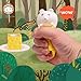 Holgosiu Cheese Squishy Stress Toys Novelty Squeeze Ball Cheese Mouse Squishy Stress Toys Mouse in Cheese Squeeze Fidgets Relieve Stress - Image 4