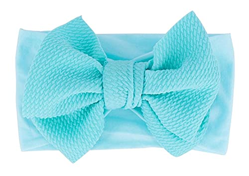 HOMEMATES 6 Pcs Fancy Stylish Hair Band Ribbon Glitter Bow Band For Baby Girls And Kids Elastic Hairband Multicolor - Image 3