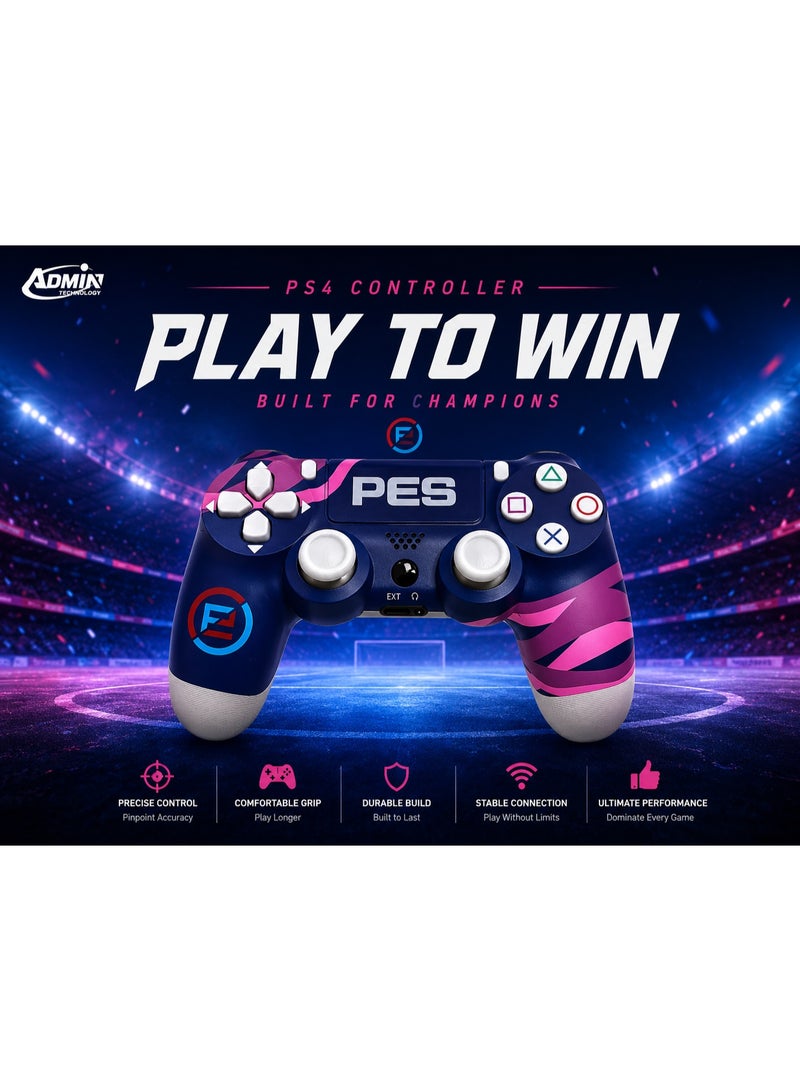 ADMIN TECHNOLOGY PS4 PES Edition Controller – Pro Football Gaming Gamepad - Image 3