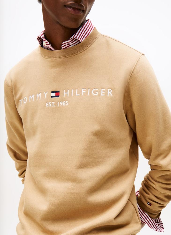 TOMMY HILFIGER Flex Fleece Crew Neck Sweatshirt - Image 3
