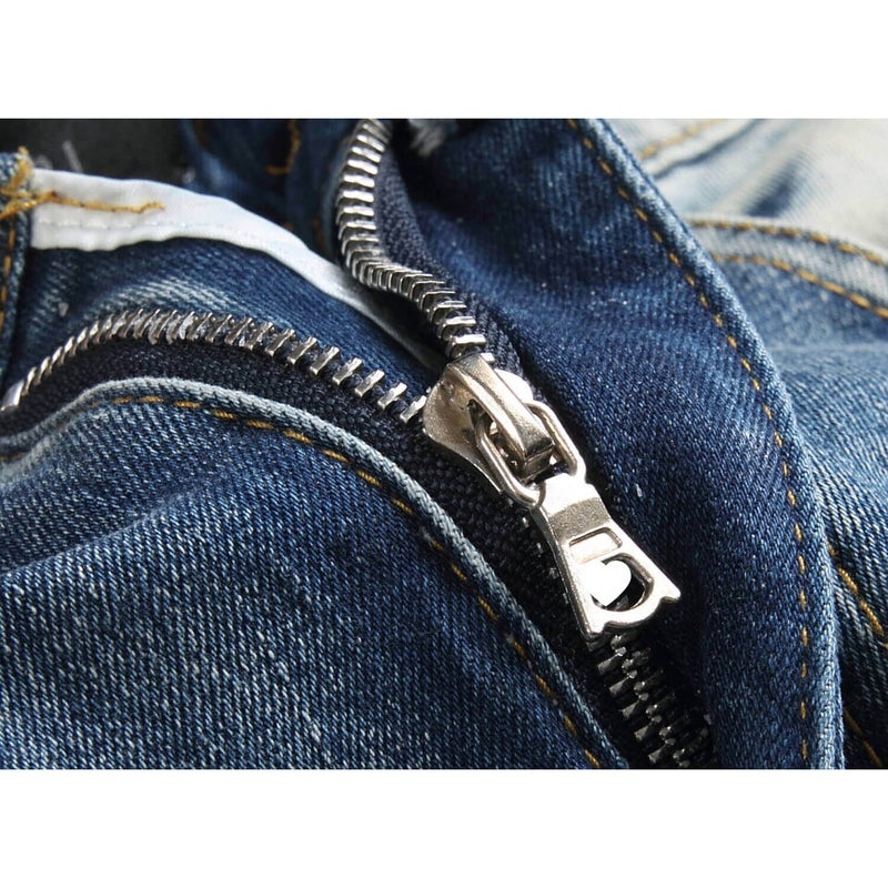 Unisex Casual Daily Denim Jeans - Image 4