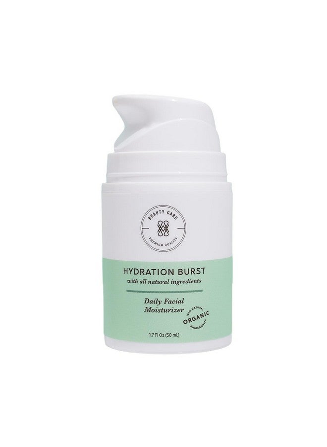 Measurable Difference Hydration Burst Allnatural Facial Moisturizer 1Oz Daily Cream For Face Providing Hydration For All Skin Types - Image 1