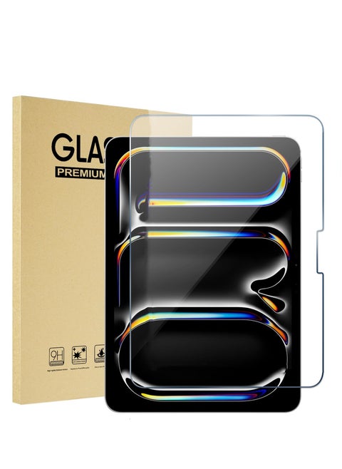 Screen Protector for IPad Air 13-Inch M2 (2024) 9H Tempered Glass Film HD Clear 1 Pack