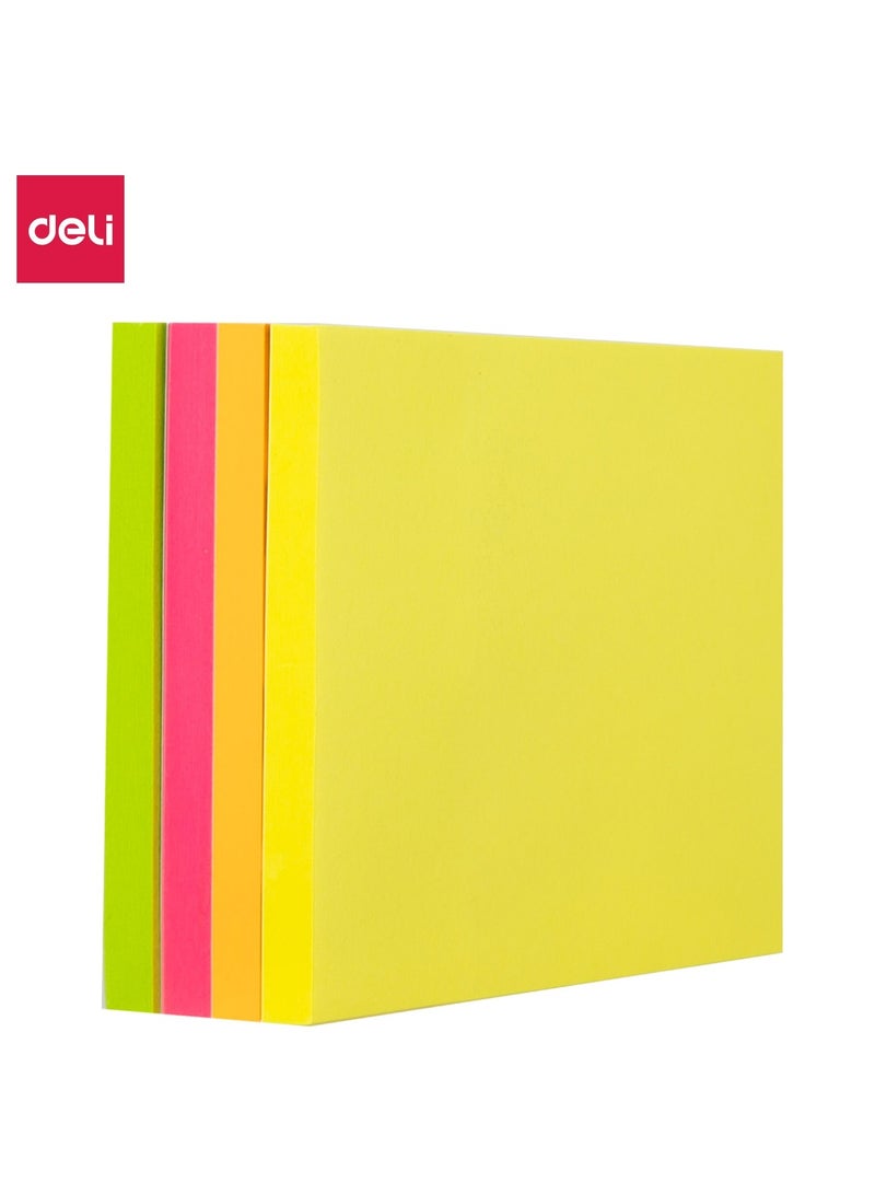 Deli ملاحظات لاصقة بأقوى قوة لاصقة بحجم 3INx3IN - Image 1