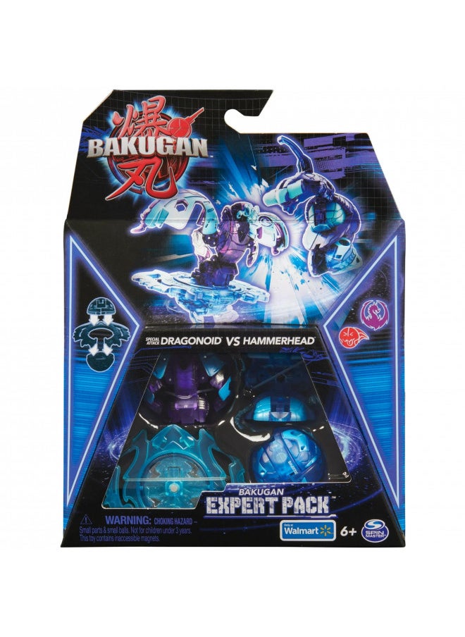 BAKUGAN - Bakugan 3.0 Third Generation 2023 Expert Pack Special Attack Dragonoid vs Hammerhead - Image 1