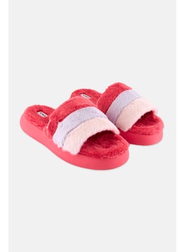 TOMS Women Alpargata Mallow Slip On Slides, Pink Combo  - Image 1