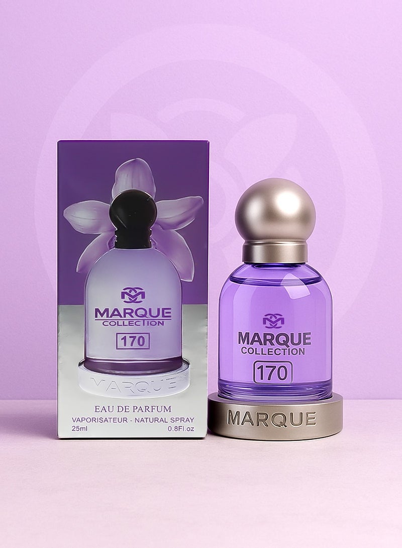 MARQUE COLLECTION Elegant Perfume for Women at Marque Collection No. 170 | Long Lasting Powdery Perfume for Women | Inspired Floral Scent 25ml - Image 3