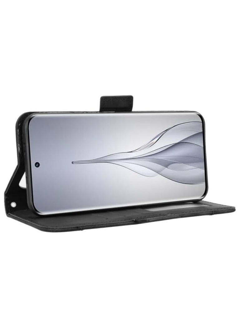 general Leather protective case compatible with Tecno Pova Slim 5G, wallet-style flip cover with card slots, magnetic closure, shock-resistant TPU inner sleeve - Image 5