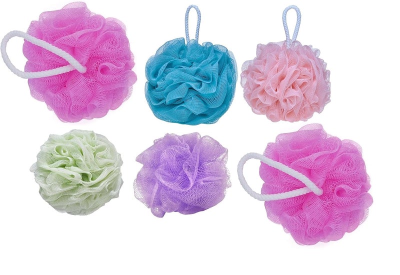 Loofah Soft Mesh With Multiple Layers of Fibrous Matrix Skin Men and Women Bathing Scrubber For Body 6  - Image 1