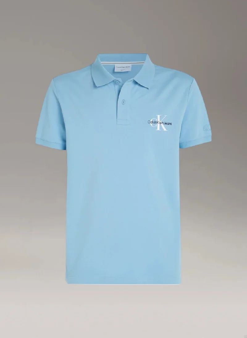 Calvin Klein Jeans Monogram Polo Shirt