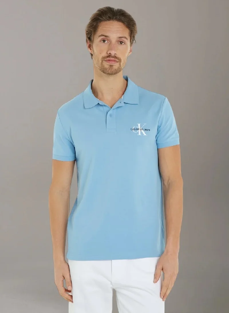 Calvin Klein Jeans Monogram Polo Shirt