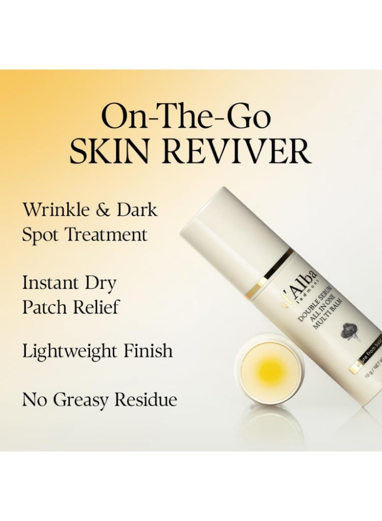d'Alba Dryness, Fine Lines & Dullness Repair – d’Alba Italian White Truffle Double Serum Multi Balm for Nourishing Glow & Anti-Aging Care - Image 3