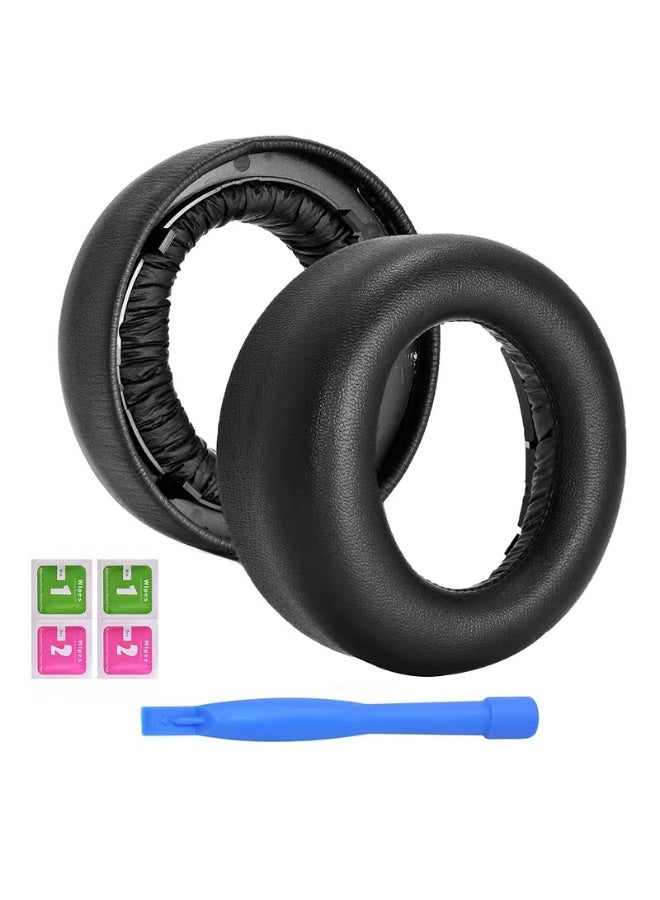 Ear pads for Sony PlayStation 5 3D Pulse Headset, Black - Image 1