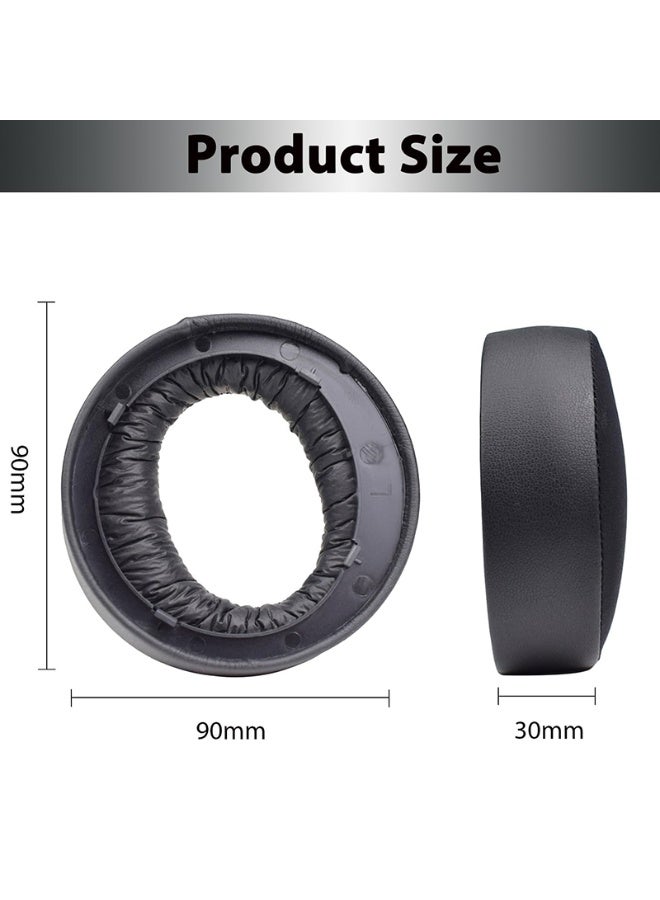 Ear pads for Sony PlayStation 5 3D Pulse Headset, Black - Image 3