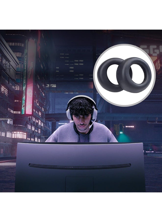 Ear pads for Sony PlayStation 5 3D Pulse Headset, Black - Image 4